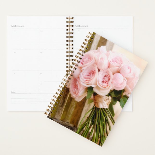 Flowers | Pink Rose Bouquet Planner (Display)
