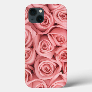 Flowers Pink Roses iPhone 13 Case