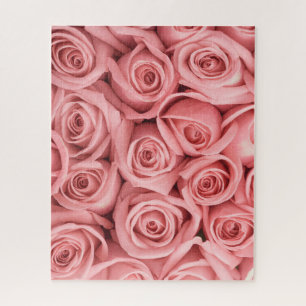 Flowers   Pink Roses Jigsaw Puzzle