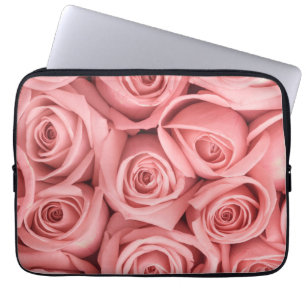 Flowers   Pink Roses Laptop Sleeve