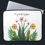 Flowers Pink Yellow Watercolor Bouquet Laptop Sleeve<br><div class="desc">Flowers Pink Yellow Watercolor Bouquet Laptop Sleeve has a beautiful and vibrant Floral Bouquet to brighten your day. Personalise with your information.</div>