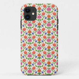 Flowers, Polka Dots, Ecru iPhone 5/5s Xtreme Case