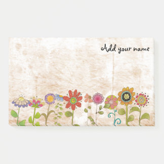 Flowers Post-it Notes