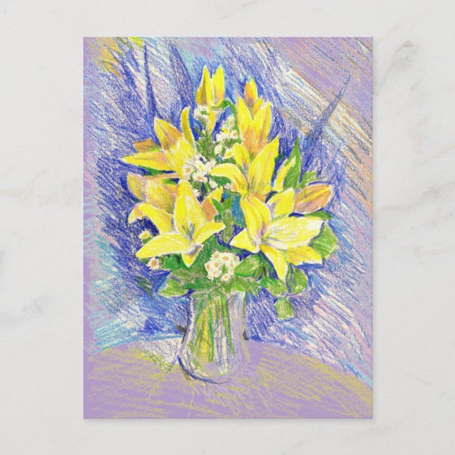 Flowers Postcard (Front)