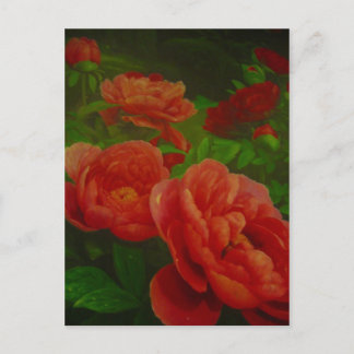 flowers postcard