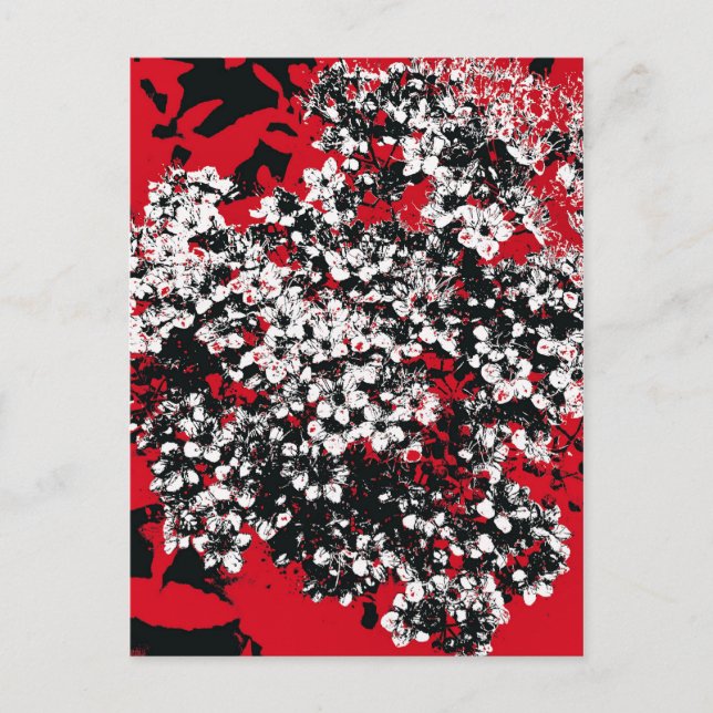 FLOWERS POSTCARD (Front)