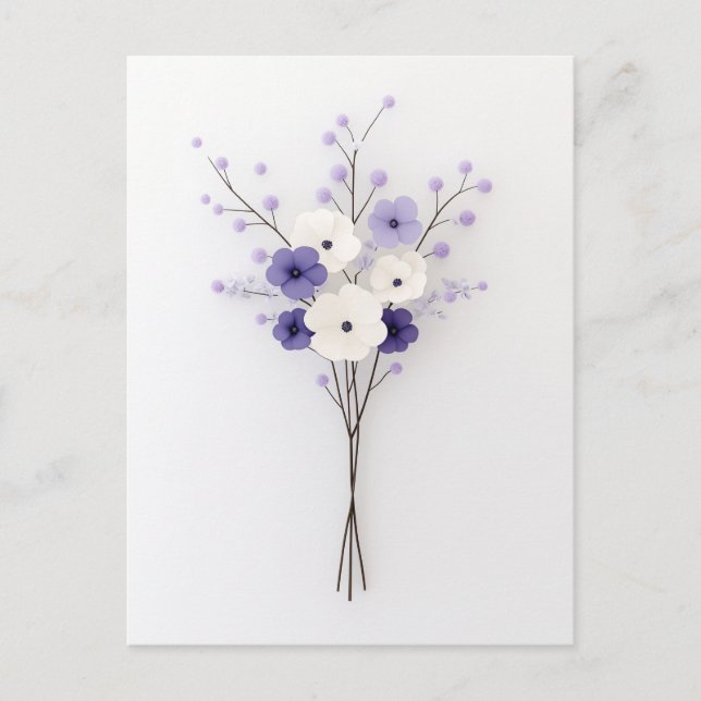 Flowers Postcard (Front)