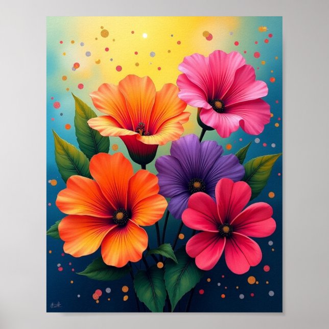 Flowers Poster (Front)