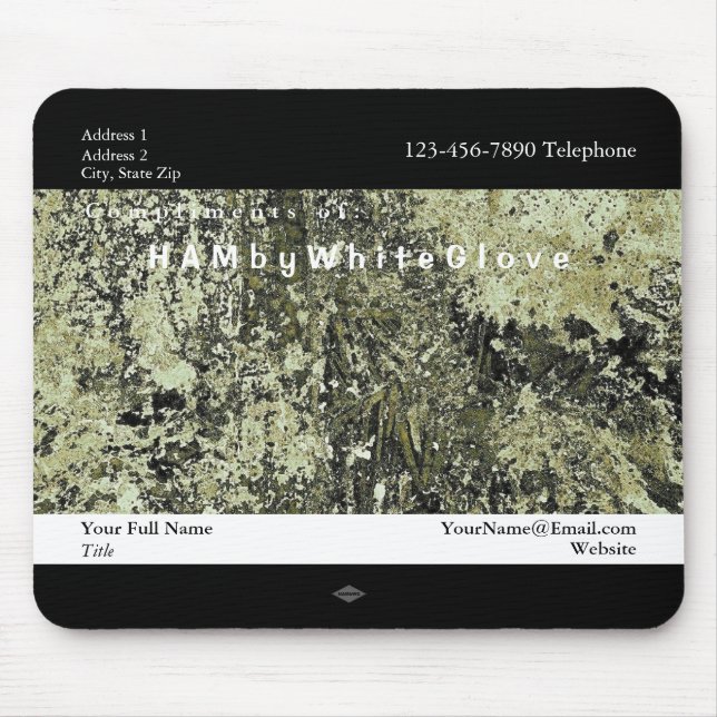 Flowers Promotional Photo Mousepad (Front)