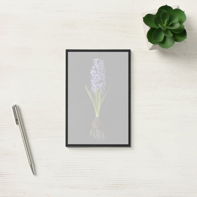 Flowers | Purple Hyacinth Bulb Post-it Notes (Office)