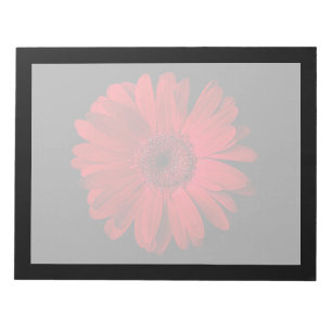 Flowers   Red Gerbera Daisy Notepad
