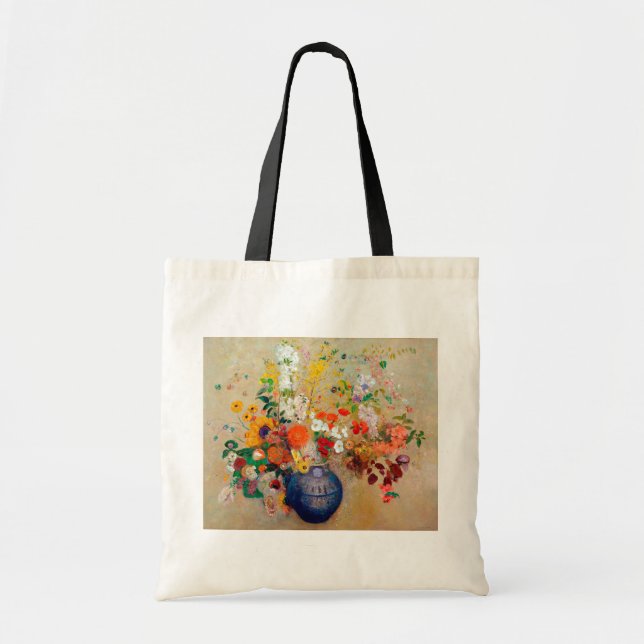 Flowers, Redon Tote Bag (Front)