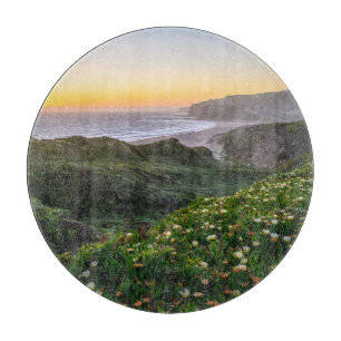 Flowers Santa Cruz California Cutting Board