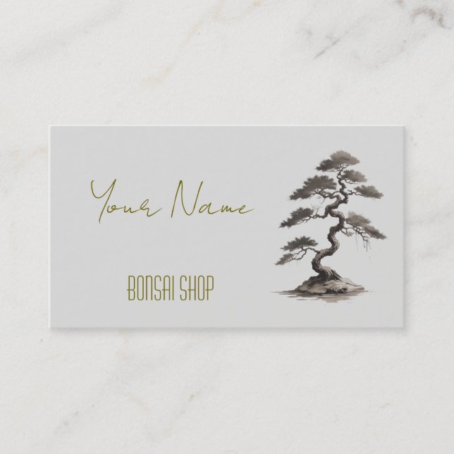 Flowers shop Business card (Front)