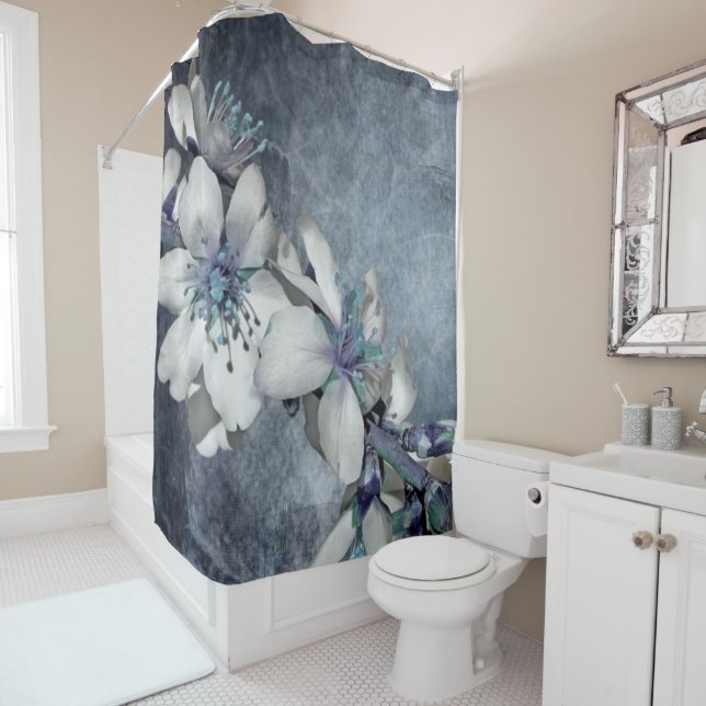 flowers shower curtain (In Situ)