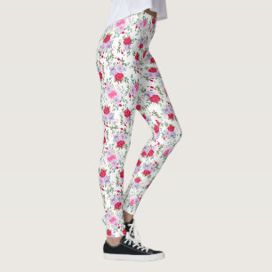 flowers - Simple various colours Leggings