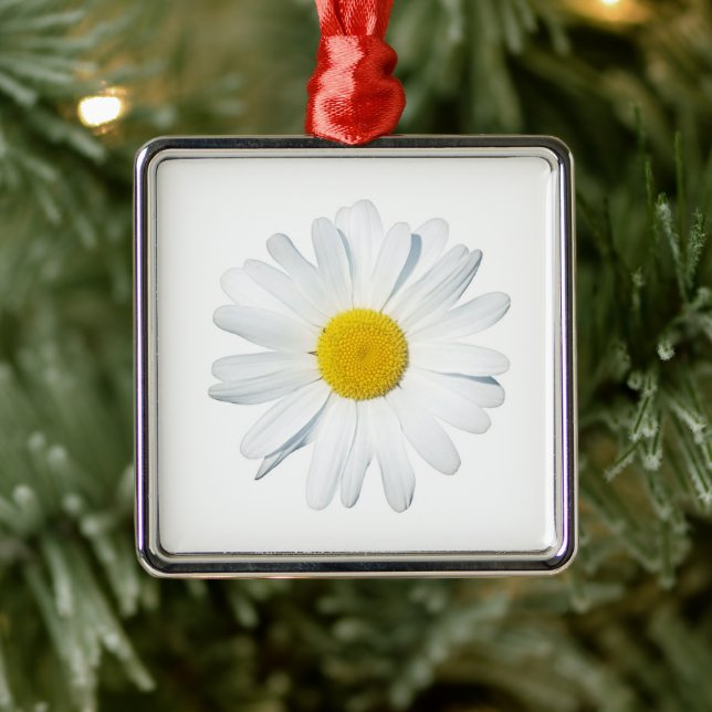 Flowers | Single Daisy Metal Tree Decoration (Tree)