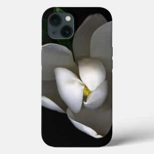 Flowers   Single White Magnolia Blossom iPhone 13 Case