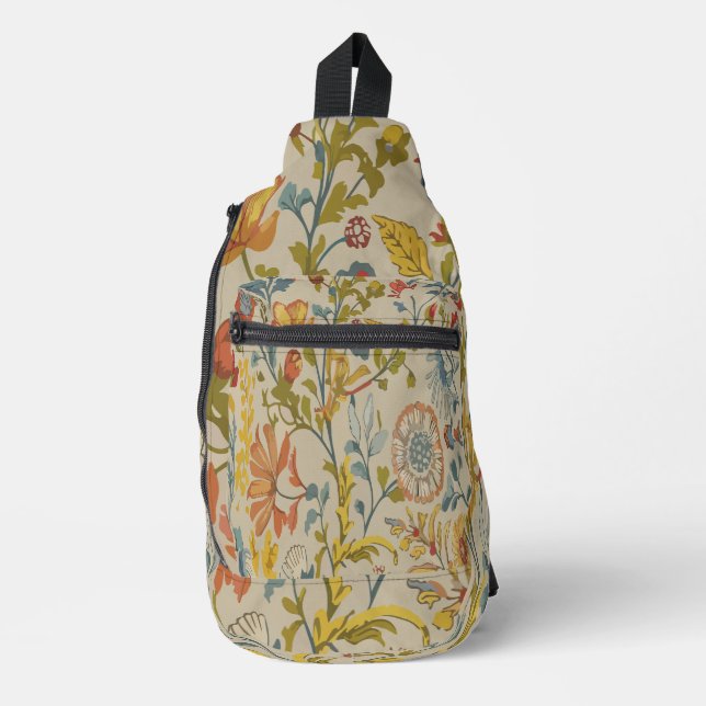 Flowers Sling Bag (Front)