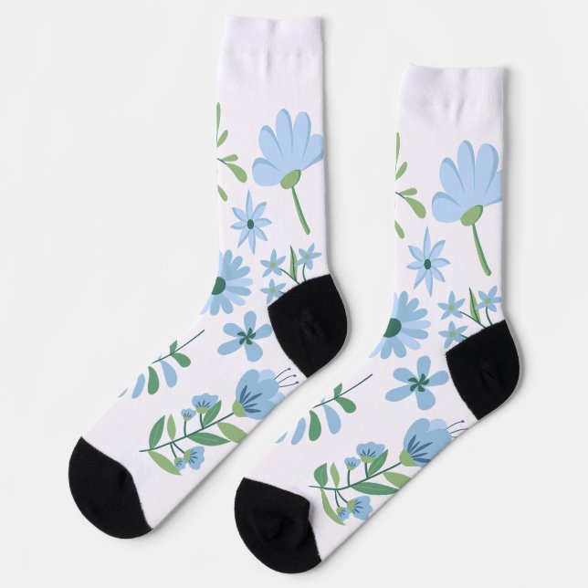 Flowers Socks (Left)
