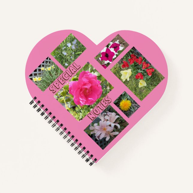 Flowers (special notes )Spiral Notebook (Front)