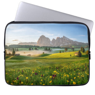 Flowers Spring Alpe di Siusi Langkofel Laptop Sleeve