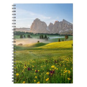 Flowers Spring Alpe di Siusi Langkofel Notebook