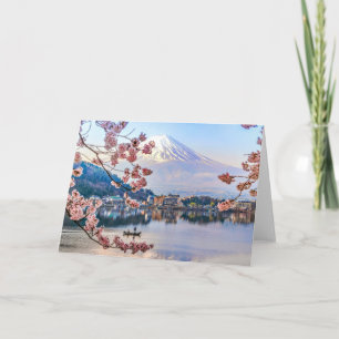 Flowers   Spring Cherry Blossoms Japan Card