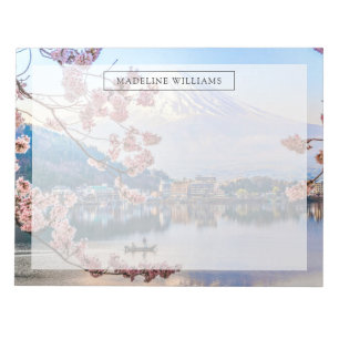 Flowers Spring Cherry Blossoms Japan Notepad