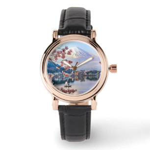 Flowers Spring Cherry Blossoms Japan Watch