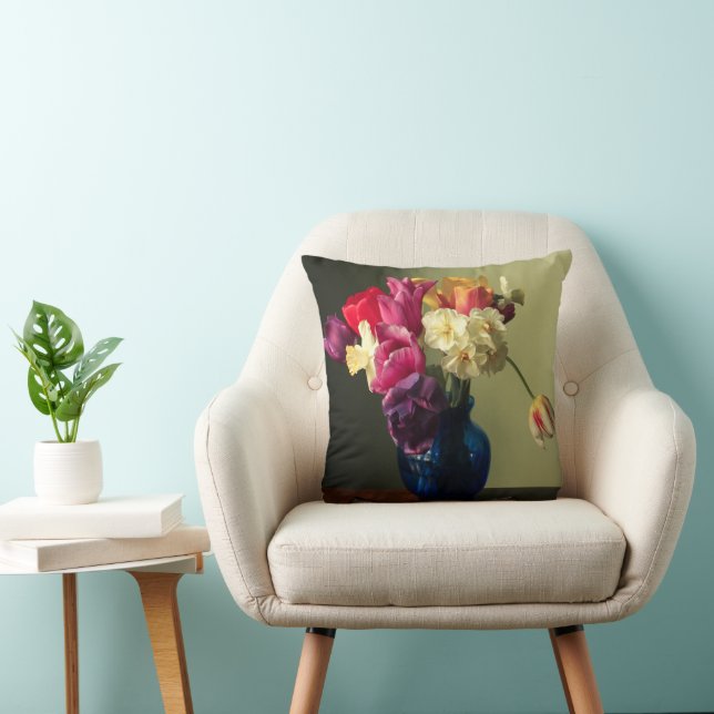 Flowers | Spring Flower Bouquet Cushion (Chair)