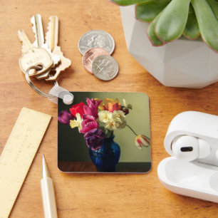 Flowers Spring Flower Bouquet Key Ring