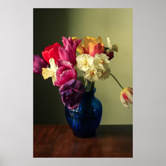 Flowers | Spring Flower Bouquet Poster (Front)