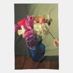 Flowers   Spring Flower Bouquet Tea Towel