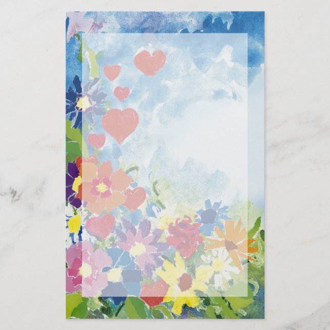 Flowers - Stationery (Front)