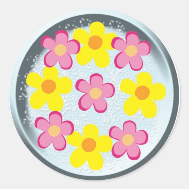 Flowers Sticker (Front)