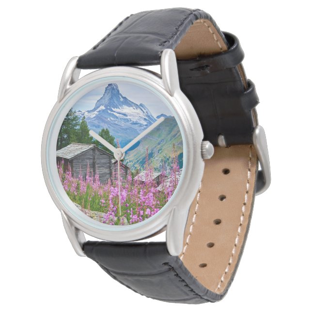 Flowers | Summer Matterhorn Switzerland Watch (Angled)