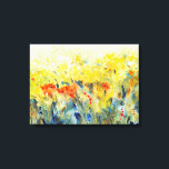 Flowers Sway II Canvas Print<br><div class="desc">Floral</div>