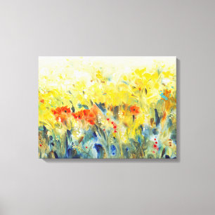 Flowers Sway II Canvas Print