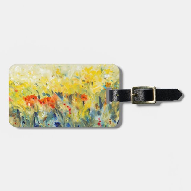Flowers Sway II Luggage Tag (Front Horizontal)