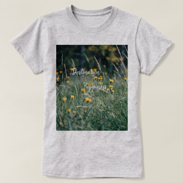 Flowers T-Shirt (Image created by grok) (Design Front)