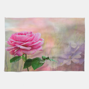 Flowers Tea Towel