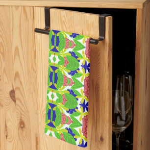 Flowers Tea Towel