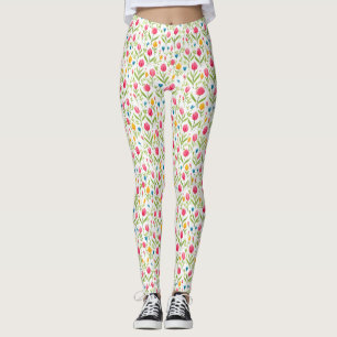 Flowers Teach Us Patience Leggings