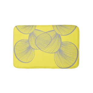 Flowers, the colour of the year notebook bath mat