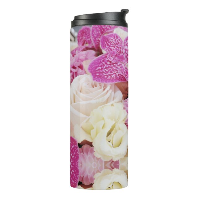 Flowers       thermal tumbler (Rotated Left)