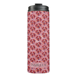 Flowers Thermal Tumbler