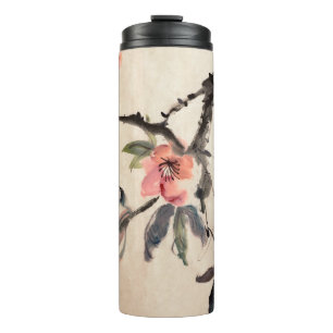 Flowers Thermal Tumbler