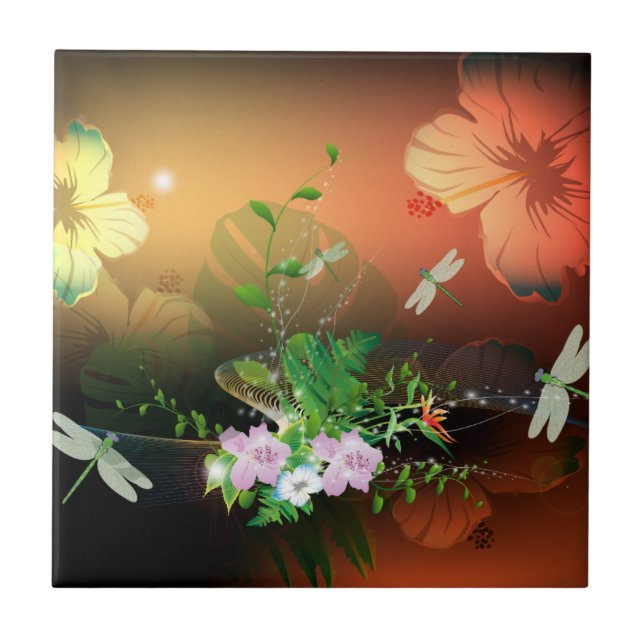 Flowers Tile (Front)