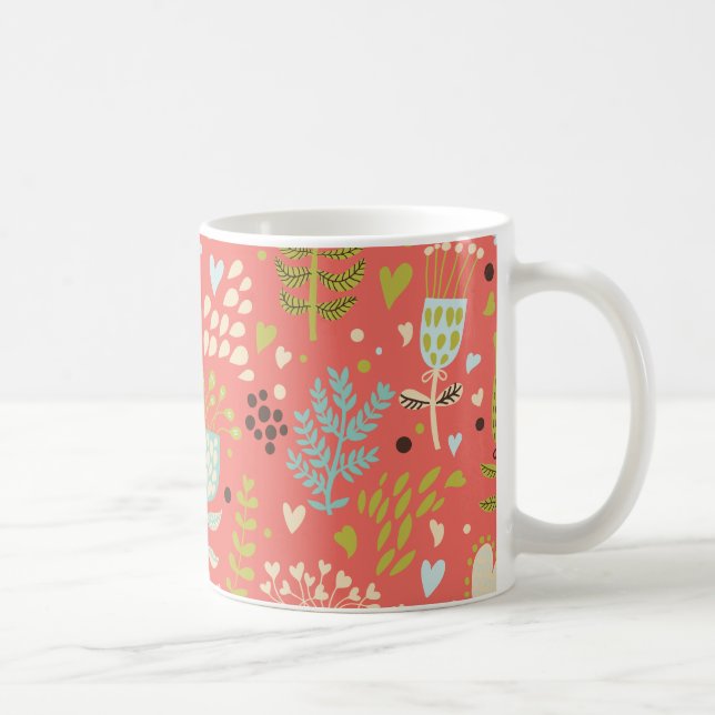 Flowers To Make You Smile Coffee Mug (Right)